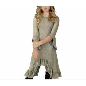 Joyfolie Ayanna‎ Metallic Dress girls sz 12